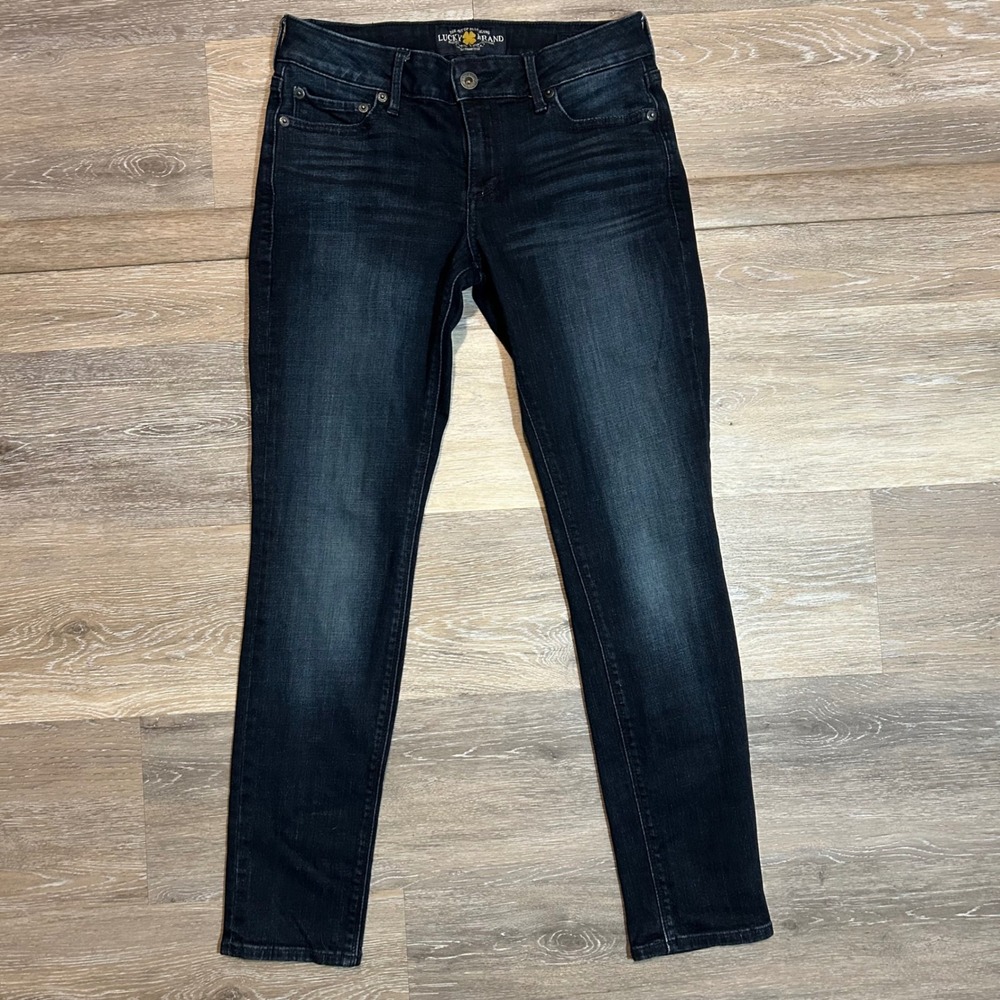 Lucky Brand Womens Lolita Skinny Jeans Dark Wash‎ Size 2 26